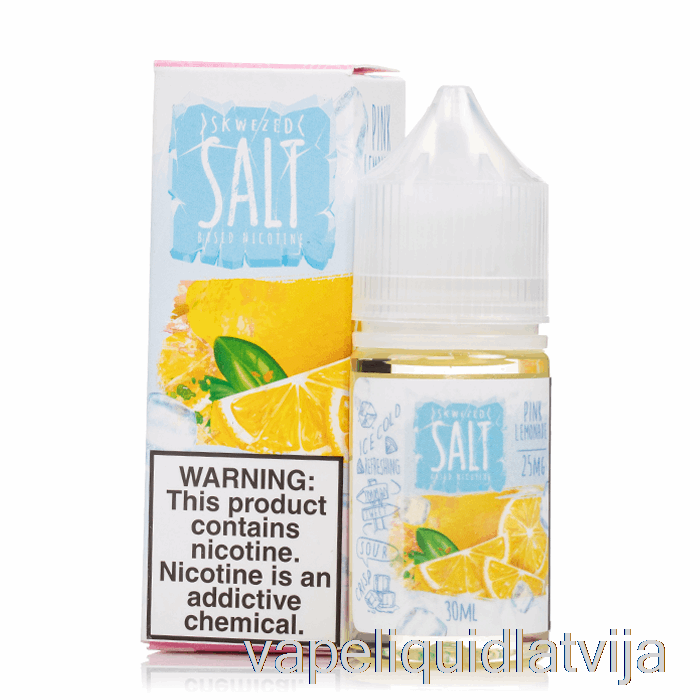 Ledus Rozā Limonāde - Skwezed Salts - 30ml 25mg Vape šķidrums